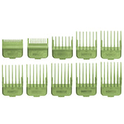 Monster clippers 10 Aufsteckkämme Grün