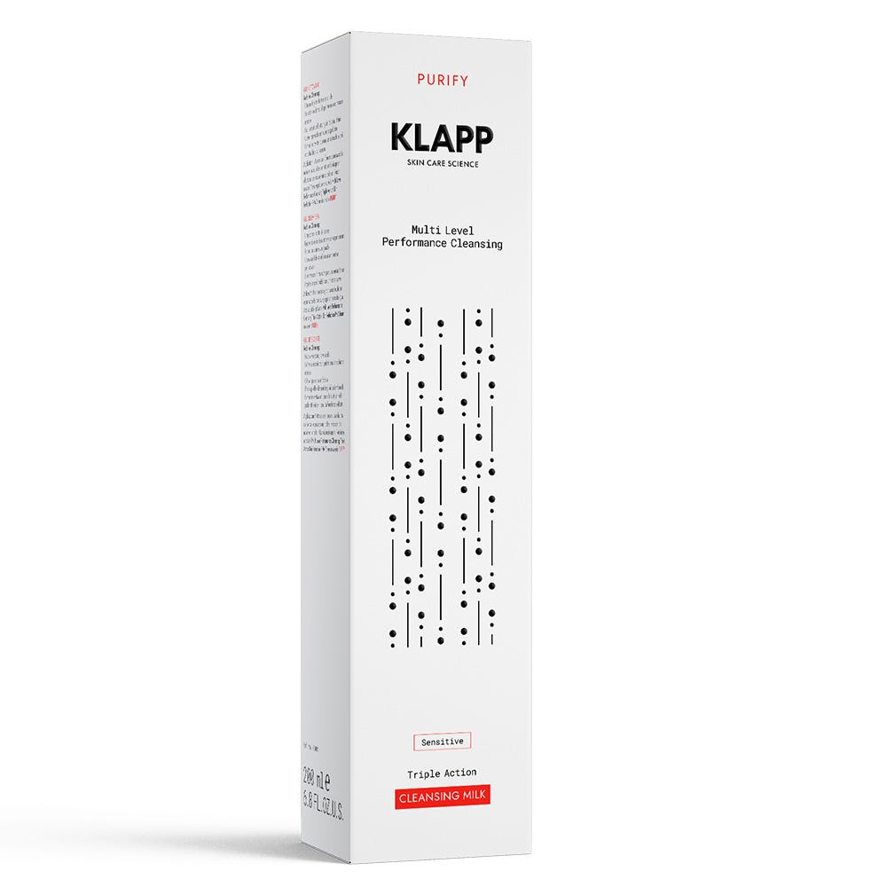 Klapp Cosmetics Purify Triple Action Cleansing Milk Sensitiv 200 ml