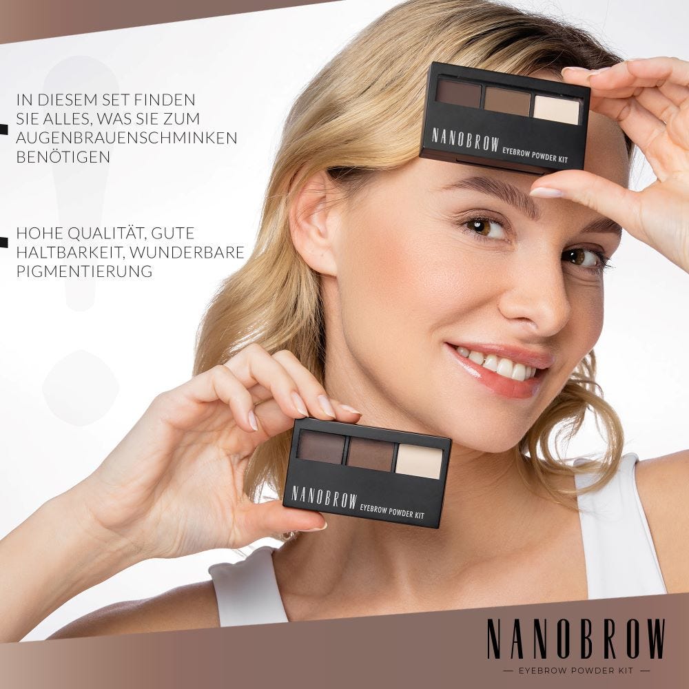 Nanobrow Eyebrow Powder Kit Medium 4 g