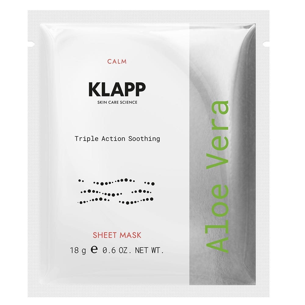 KLAPP Calm Aloe Vera Sheet Mask