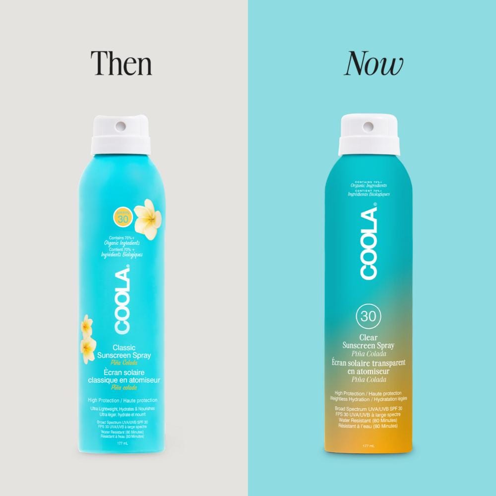 COOLA Classic SPF 30 Body Spray Piña Colada 177 ml