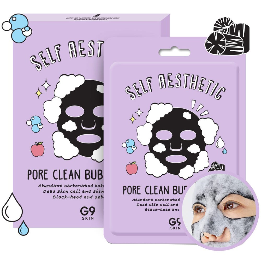 G9 Self Aesthetic Pore Clean Bubble Mask 23 ml