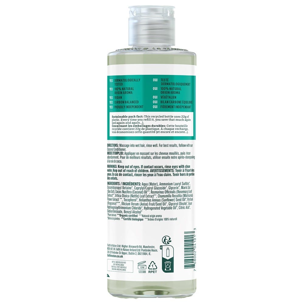 Faith in Nature Coconut Shampoo 400 ml