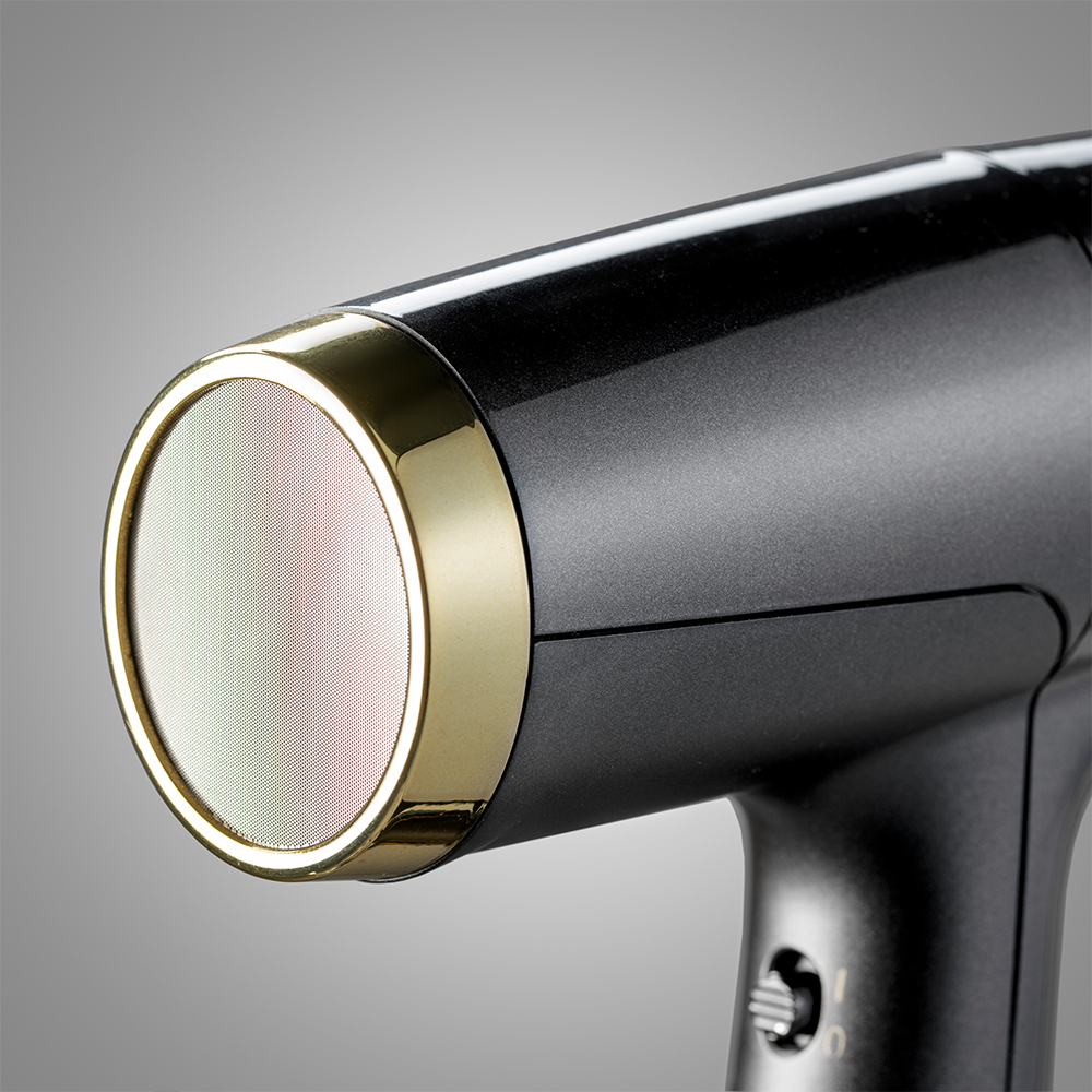 BaBylissPRO Haartrockner FALCO Schwarz/Gold