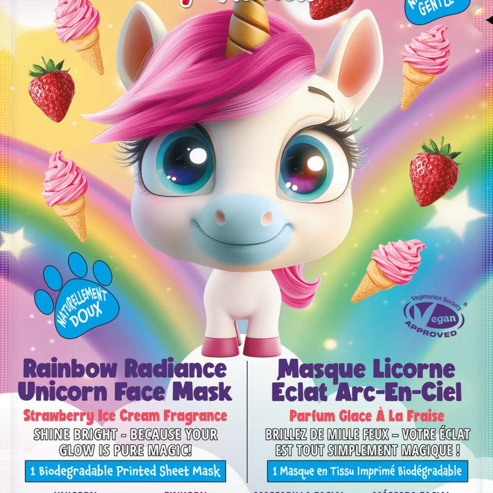 7th Heaven Animal Unicorn Face Maske 27 g