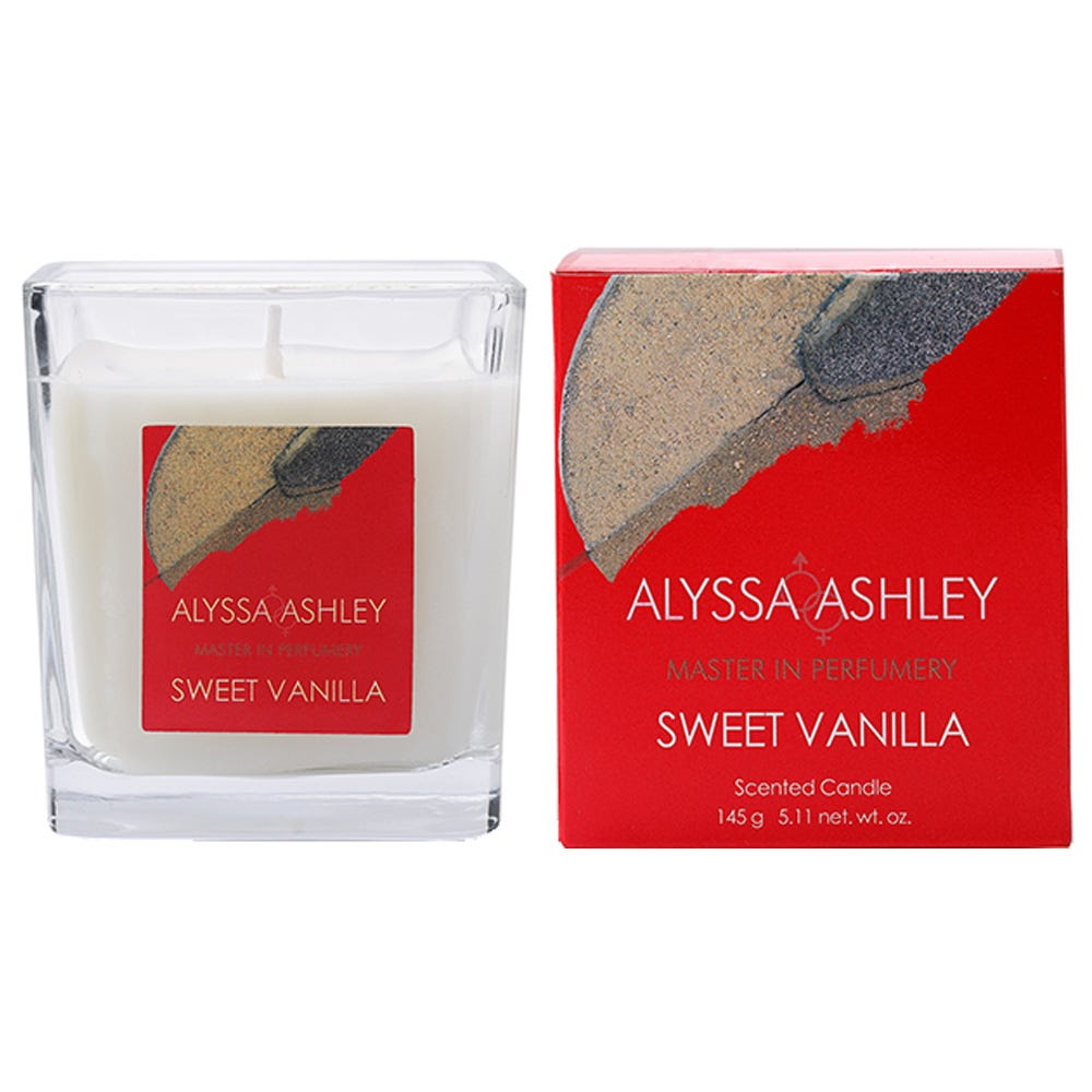 ALYSSA ASHLEY Sweet Vanilla Candle 145 g