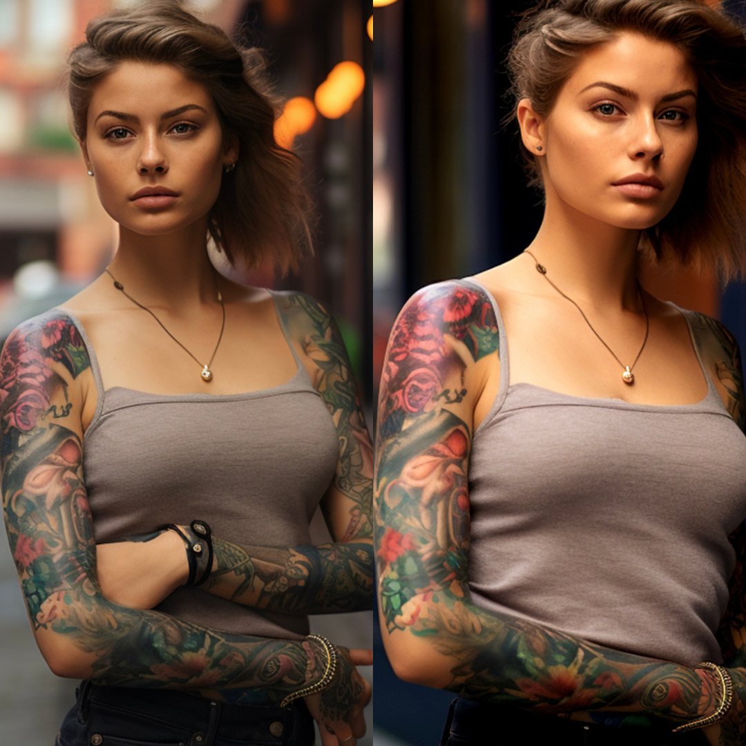 Naomy-Tattoo Glanz- und Pflege Mini Set