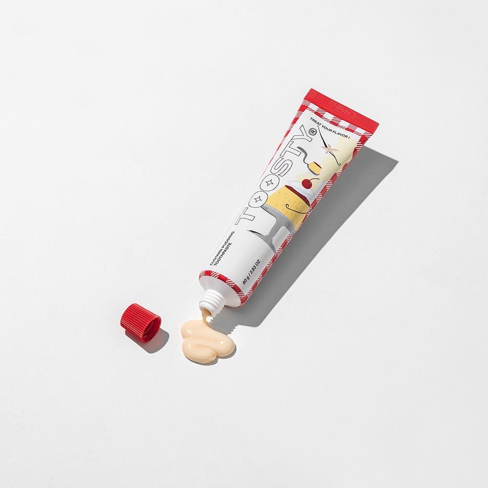 TOOSTY Custard Pudding Toothpaste 25 g