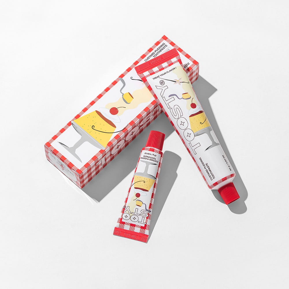 TOOSTY Custard Pudding Toothpaste 25 g