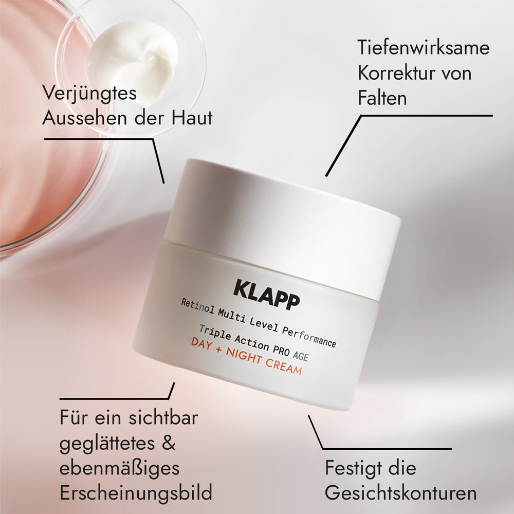 Klapp Cosmetics Resist Aging Retinol Triple Action PRO AGE 50 ml