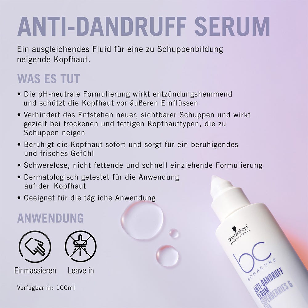 Schwarzkopf BC Bonacure Anti-Dandruff Serum 100 ml
