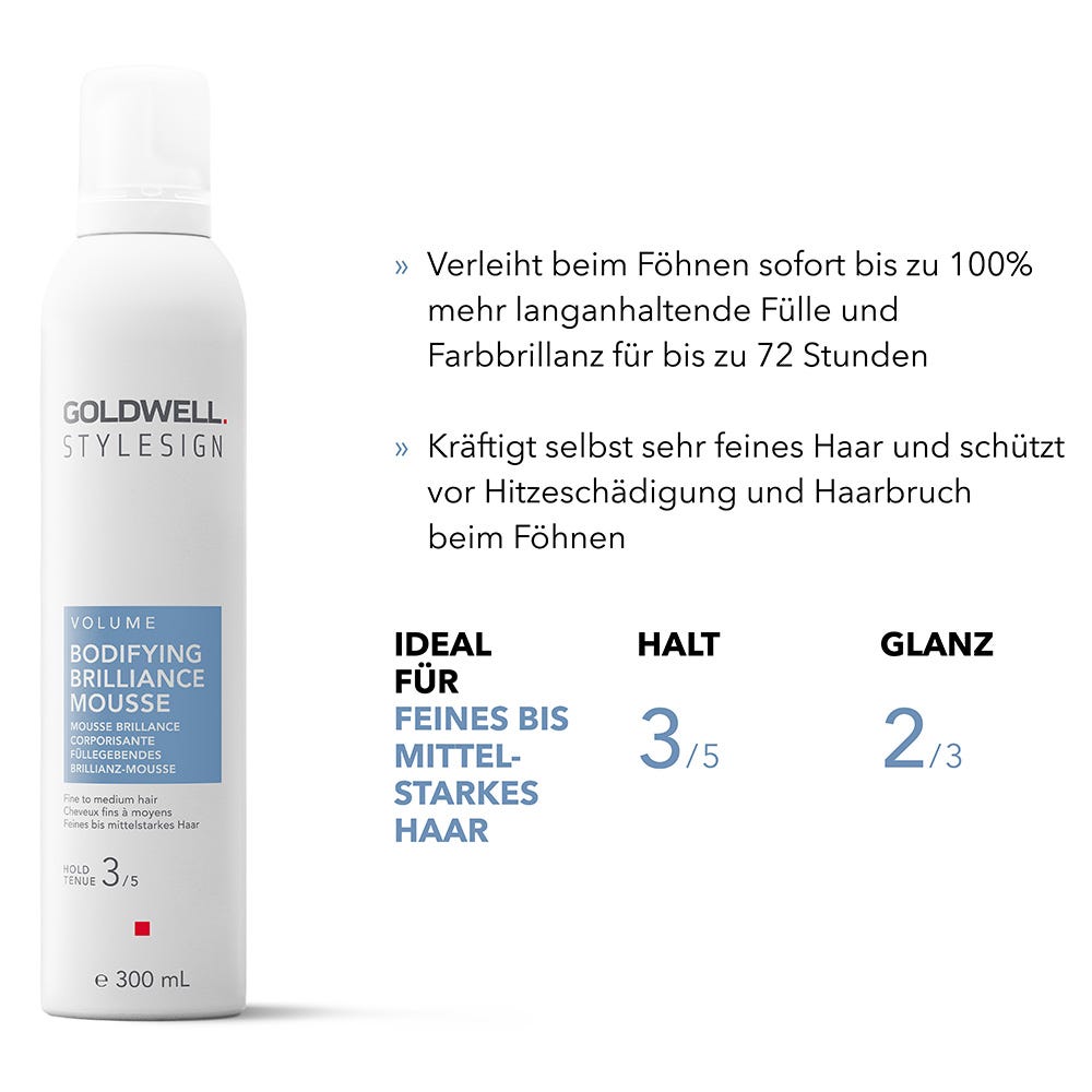 Goldwell Stylesign Volume Füllegebendes Brillanz-Mousse 300 ml