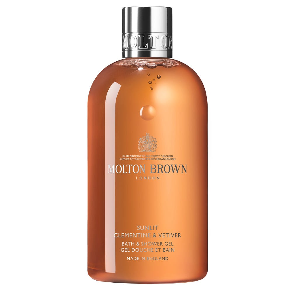 Molton Brown Sunlit Clementine & Vetiver Bath & Shower Gel 300 ml