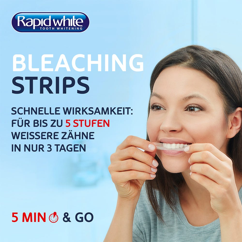Rapid White Bleaching Strips