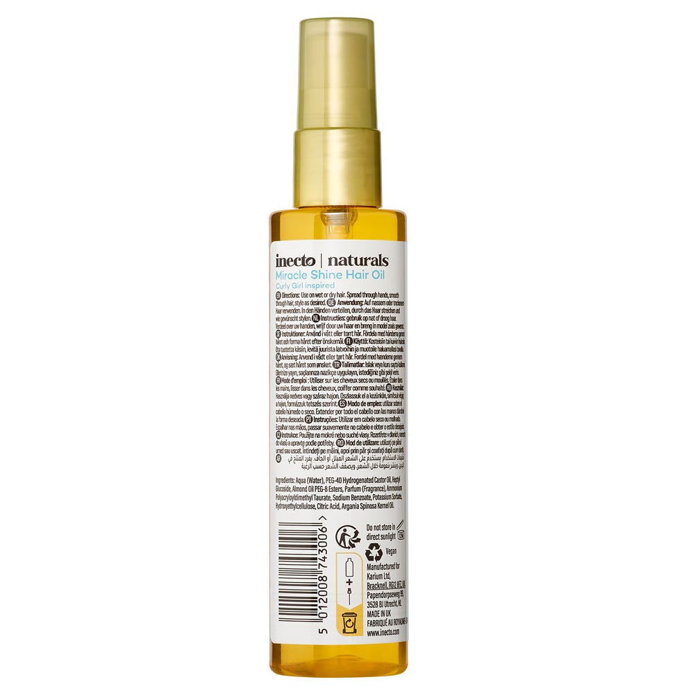 Inecto Argan Hair Oil 100 ml