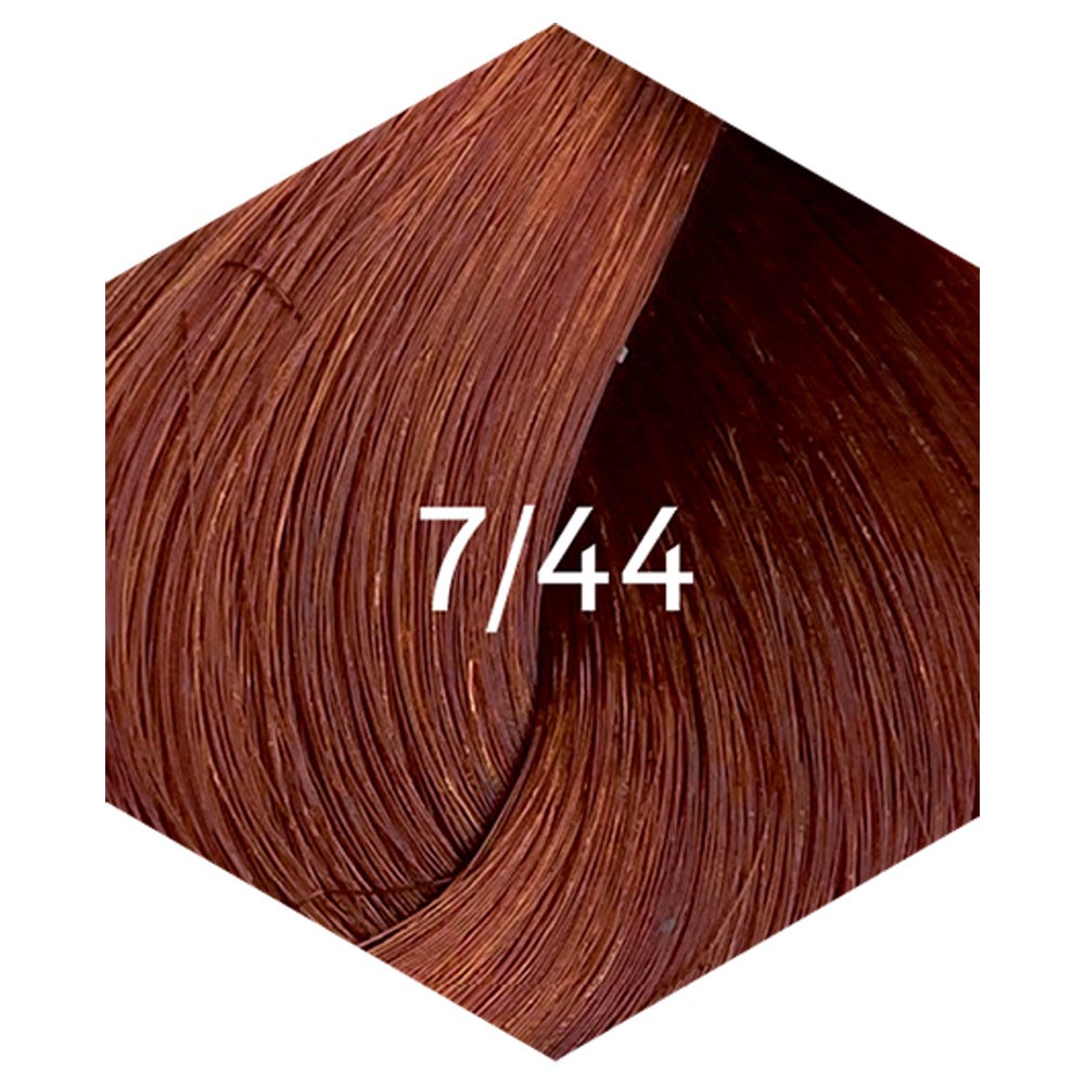 Lakmé Permanente Haarfarbe Collage 7/44 Mittelblond Kupfer Intensiv 60 ml