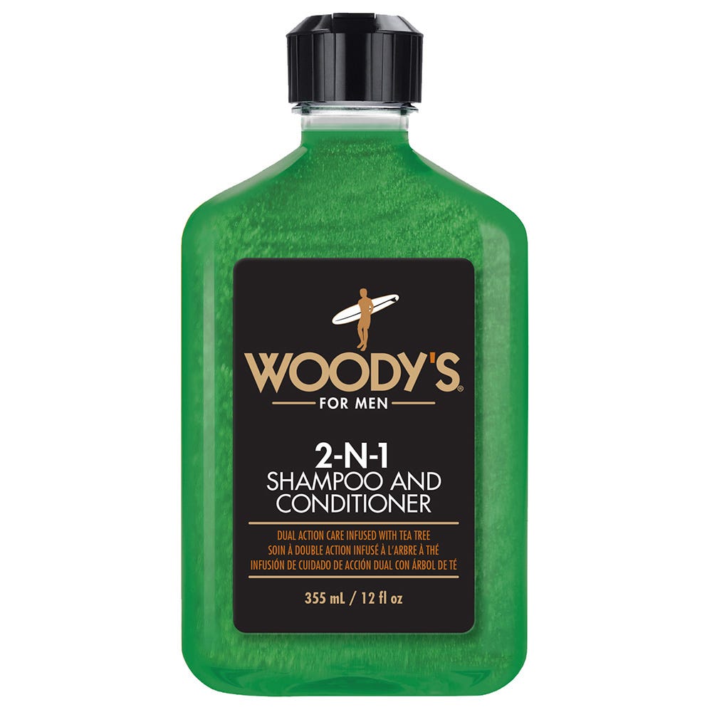 Woody's 2-in-1 Shampoo & Conditioner 355 ml
