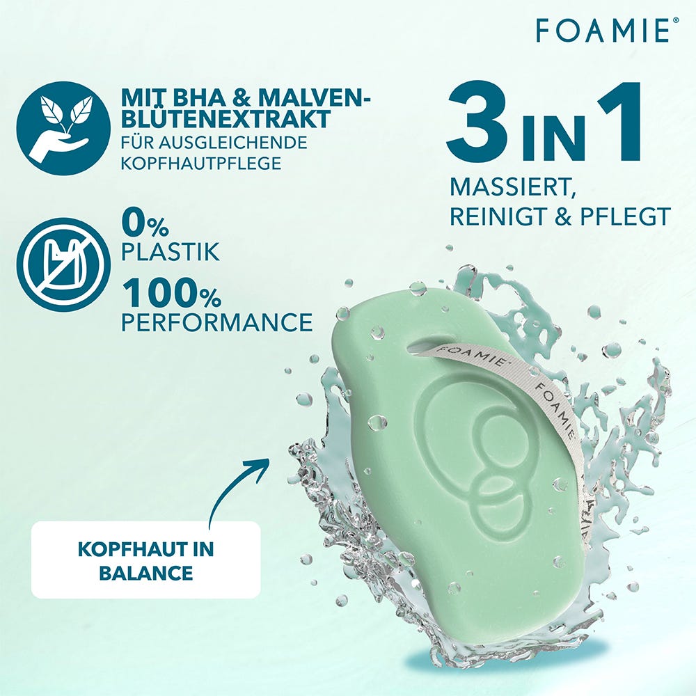 FOAMIE Festes Shampoo Scalp mit Salicylsäure