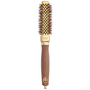 Olivia Garden Blowout Straight Wavy Bristle Gold&Brown 20mm