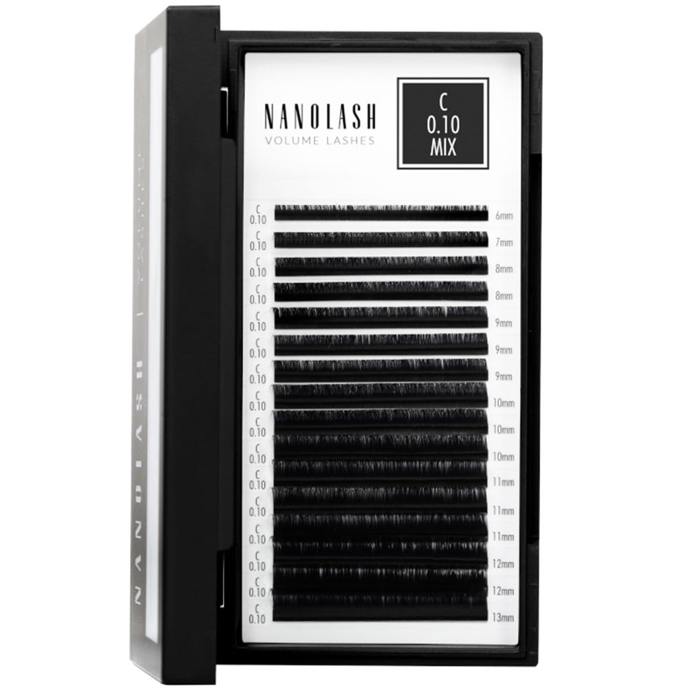 Nanolash Volume Lashes 0.10 C 6-13mm
