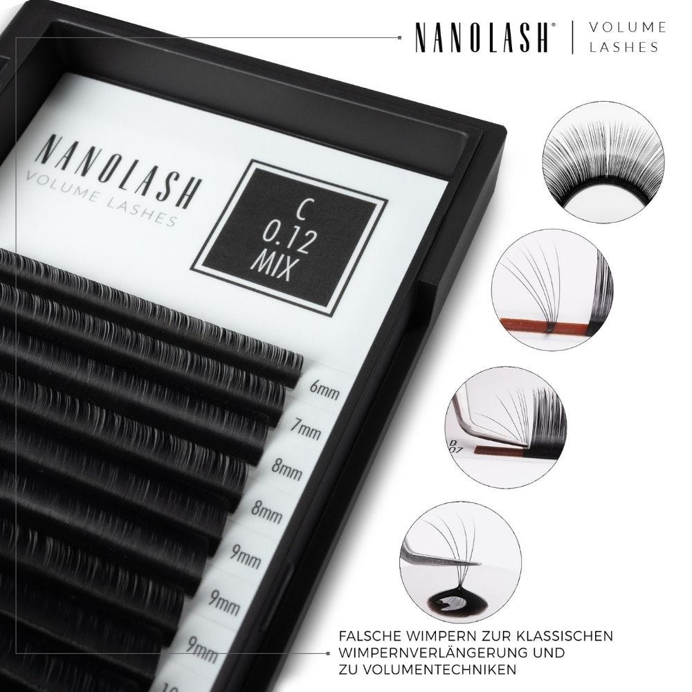 Nanolash Volume Lashes 0.05 D 11mm