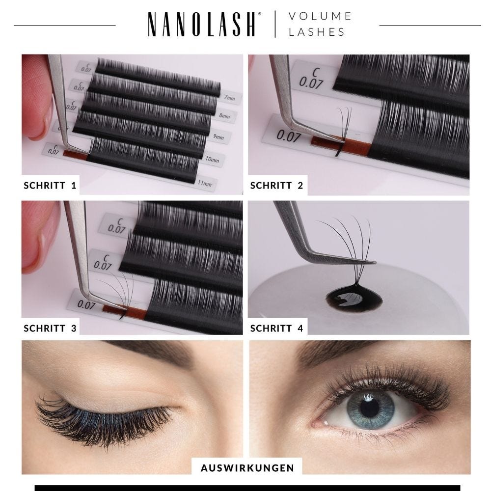Nanolash Volume Lashes 0.12 D 11mm