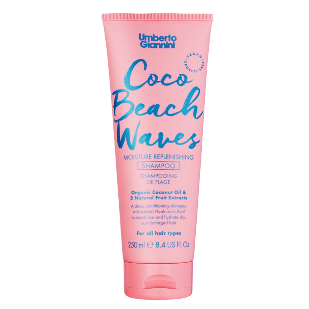 Umberto Giannini Coco Beach Waves Moist Replenishing Shampoo 250 ml