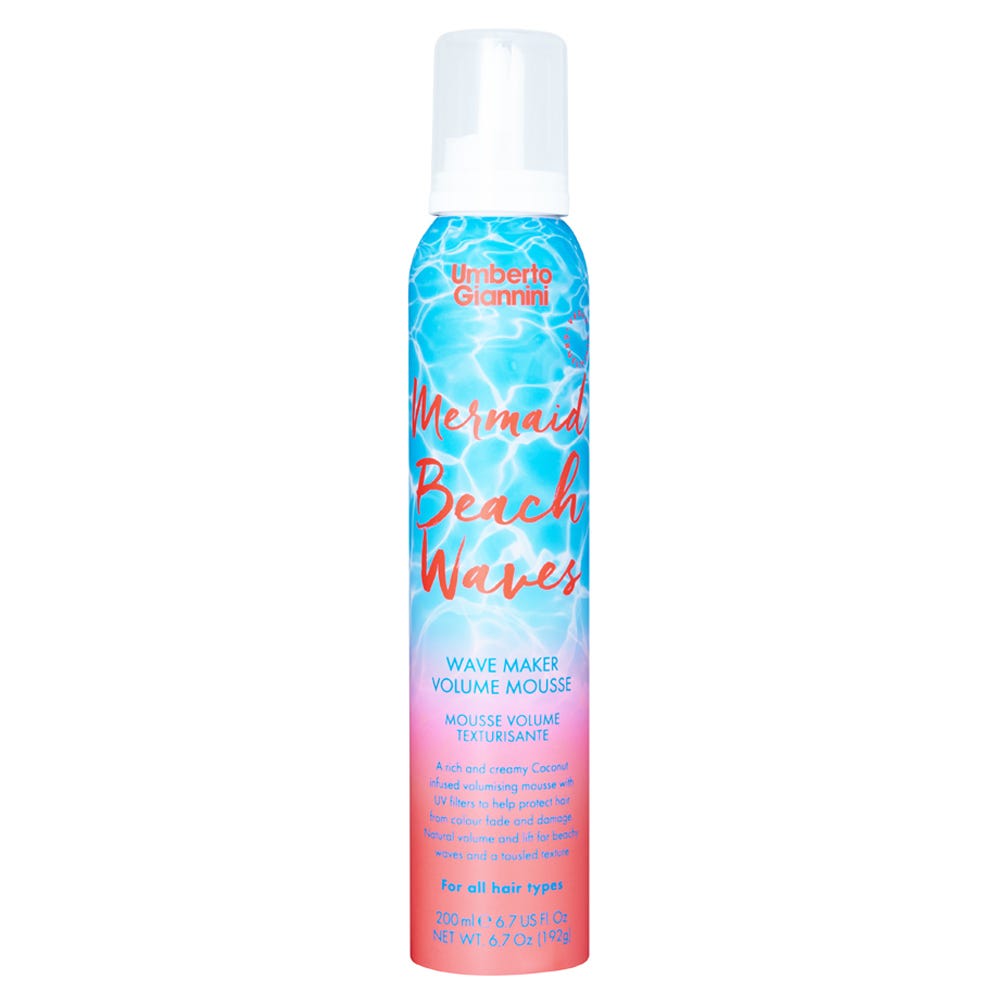 Umberto Giannini Mermaid Beach Waves Wave Maker Volume Mousse 200 ml