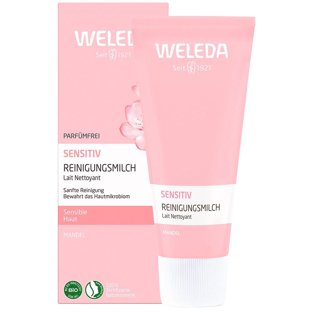 Weleda Sensitiv Reinigungsmilch Mandel 75 ml