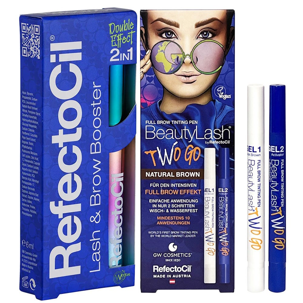 RefectoCil  Booster & BeautyLash TWO GO Bundle