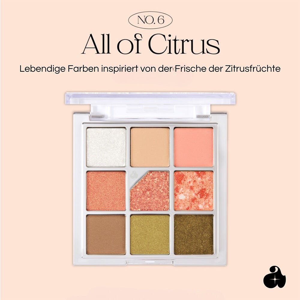 Unleashia Glitterpedia Eye Palette N°6 Citrus 