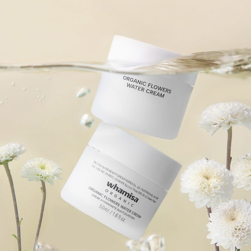 Whamisa Organic Flowers Water Cream 50 ml