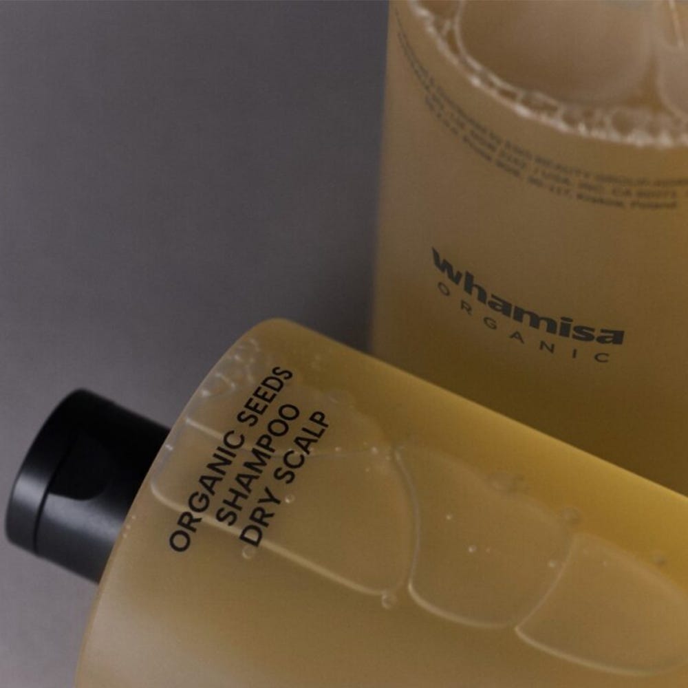 Whamisa Organic Seeds Shampoo Dry Scalp 490 ml