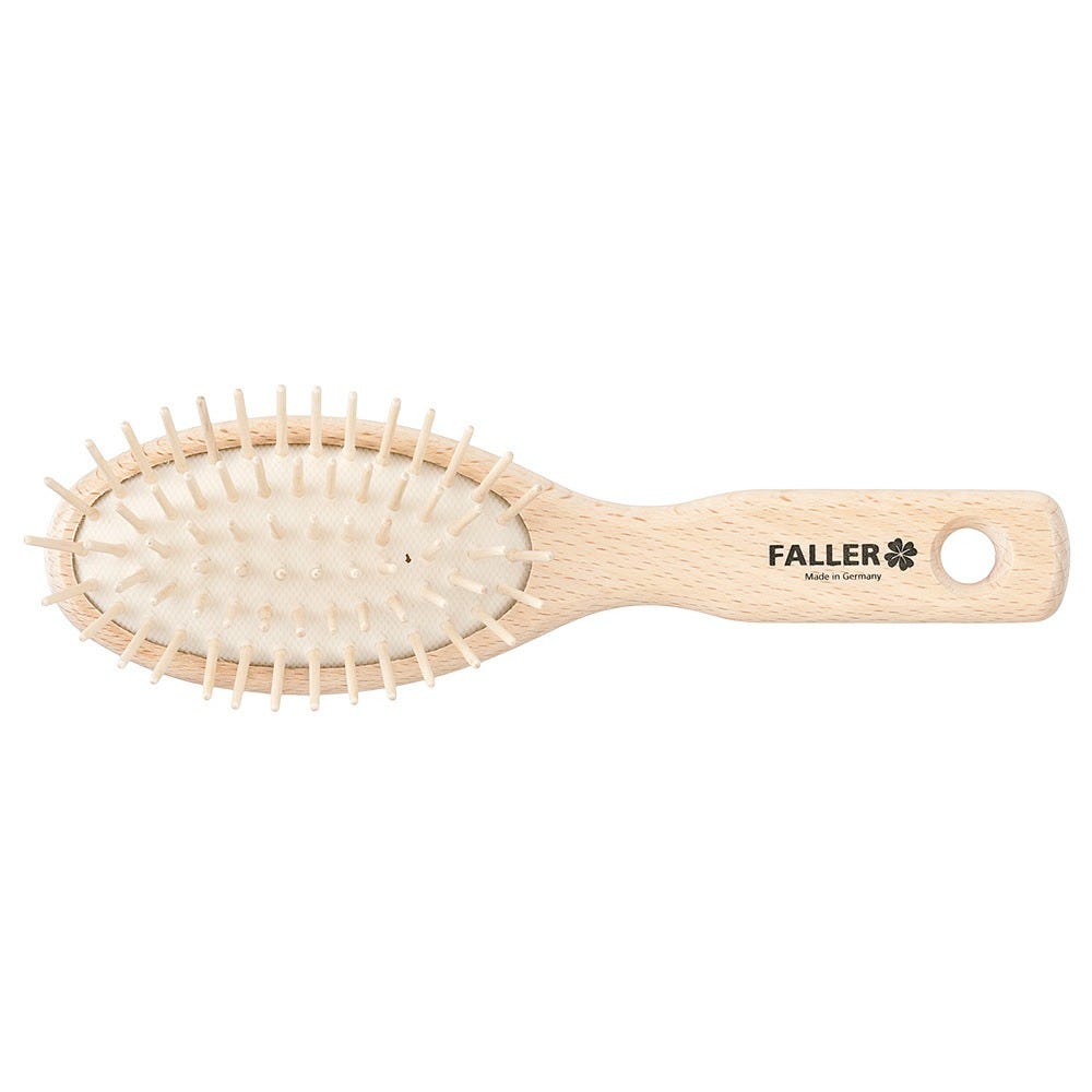 Faller Haarbürste kleiner Griff Holzstifte