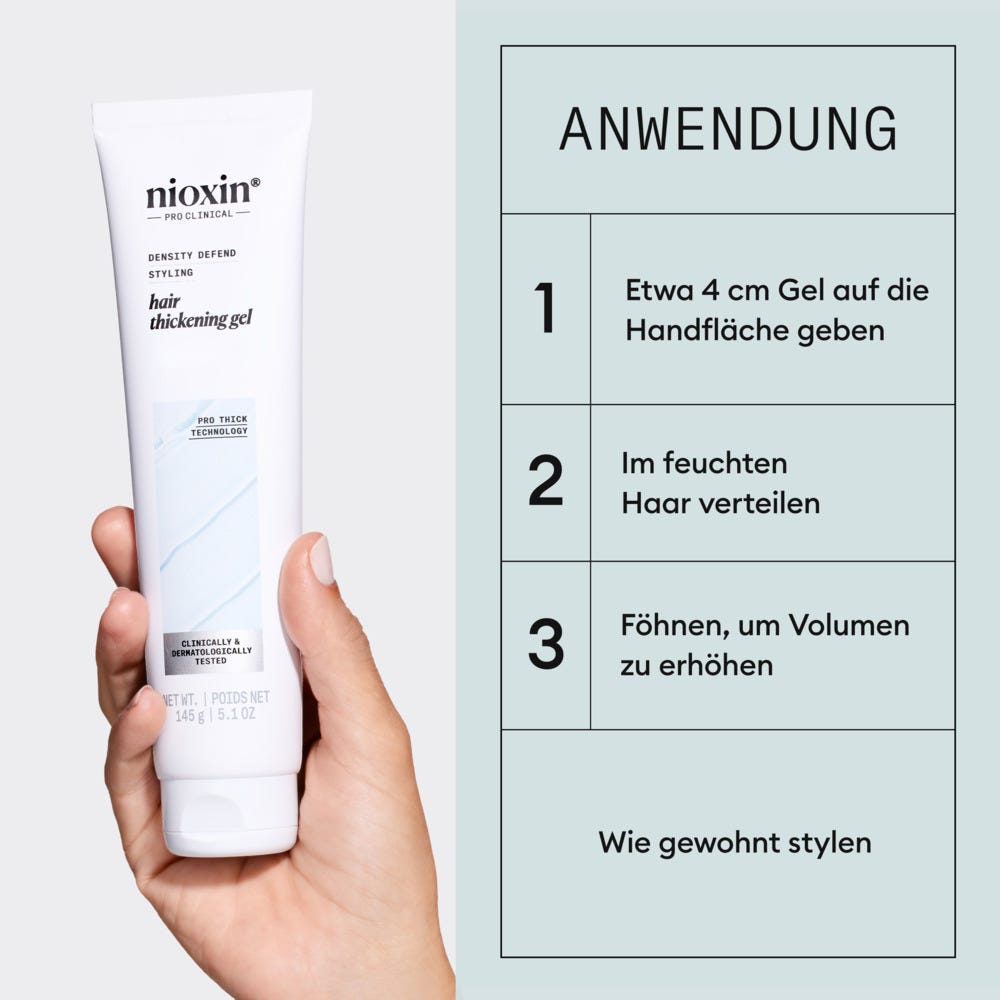 Nioxin Styling Hair Thickening Gel 140 ml