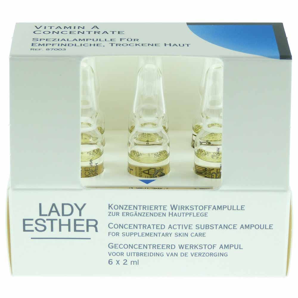 Lady Esther Ampullen Vitamin A Concentrate 6 x 2 ml