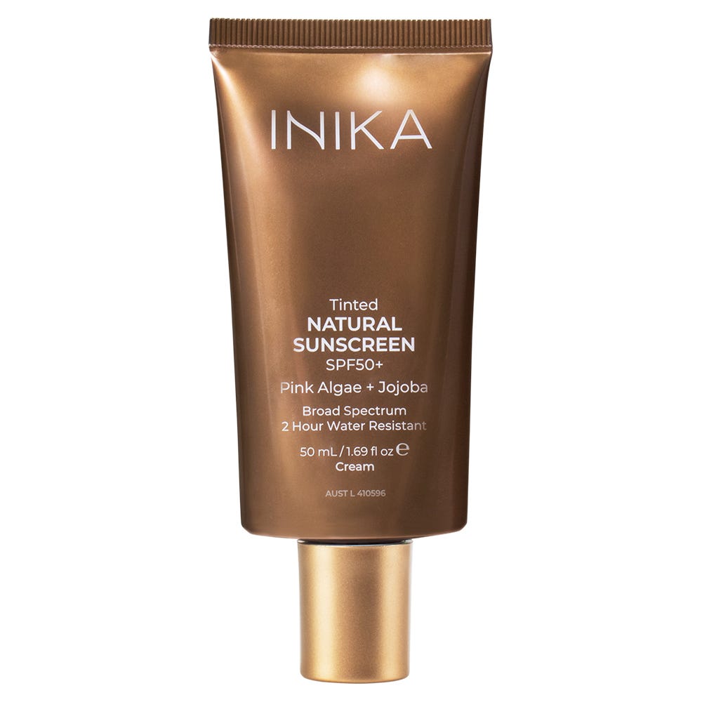 INIKA Tinted Natural Sunscreen SPF50+ 50 ml