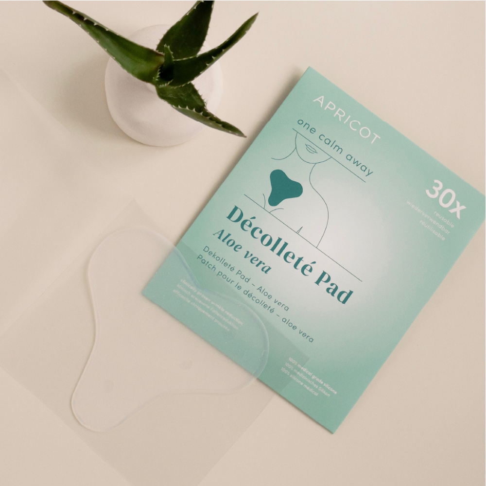 APRICOT Wiederverwendbares Dekolleté Pad mit Aloe Vera