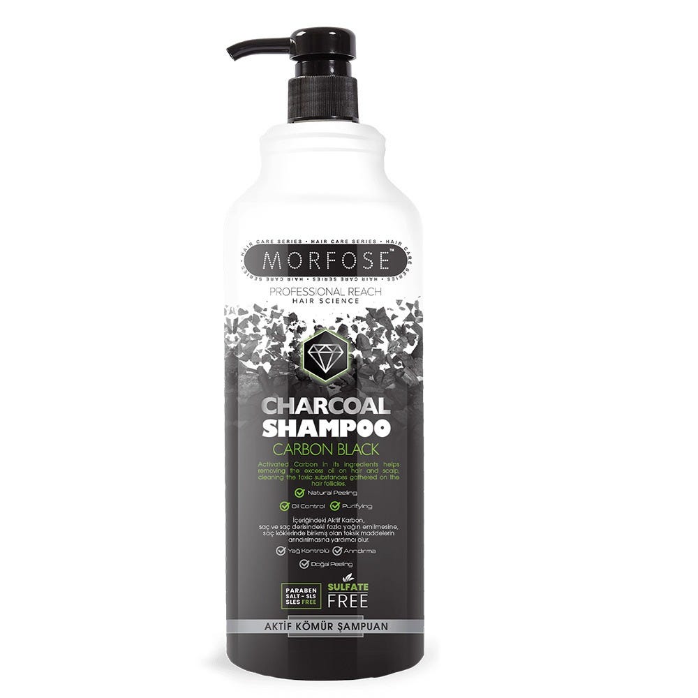 Morfose Carbon Shampoo Sulfatfrei 1000 ml
