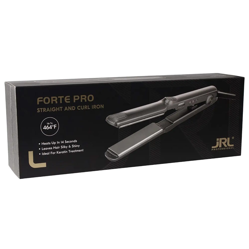 JRL Professional Straight & Curl Iron 9 cm x 2,14 cm