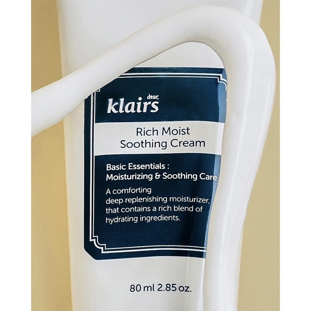 Dear, Klairs Rich Moist Soothing Cream 80 ml