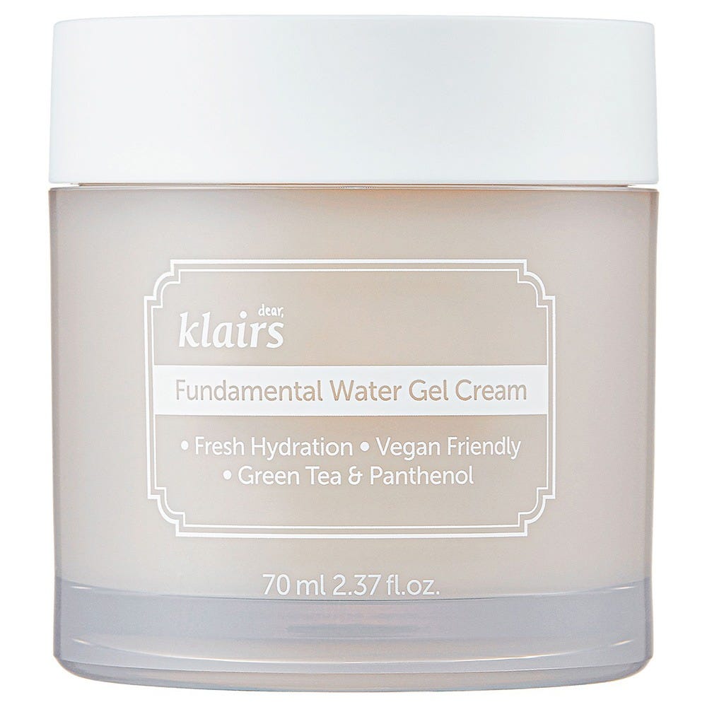 Dear, Klairs Fundamental Water Gel Cream 70 ml