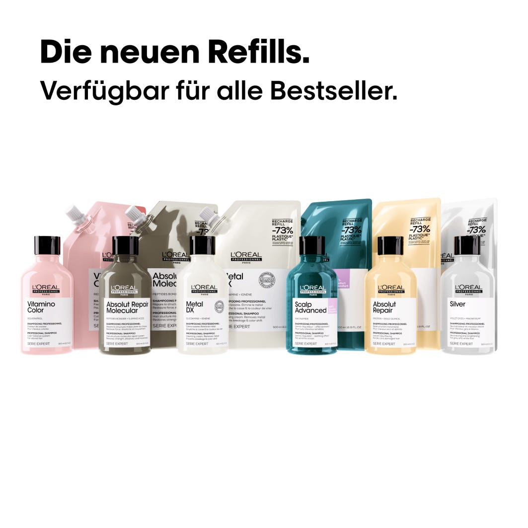 L'Oréal Professionnel Paris Serie Expert Absolut Repair Molecular Shampoo Refill 500 ml
