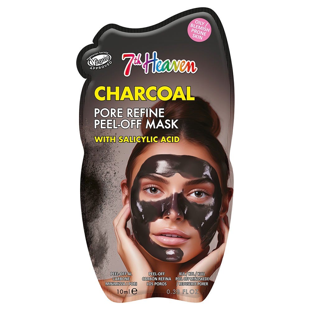 7th Heaven Charcoal Peel-Off with Salicylic Acid 10 ml