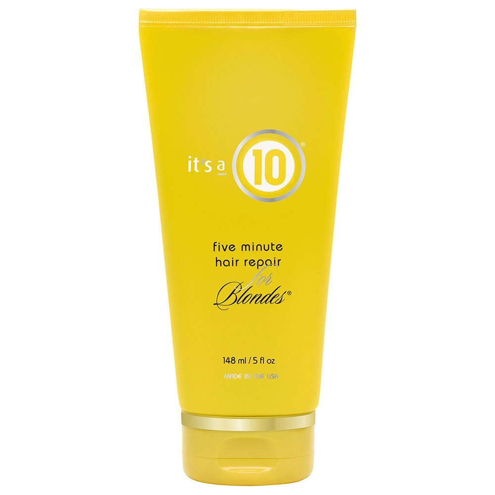 It's a 10 Five Minute Hair Repair for Blonde 148 ml