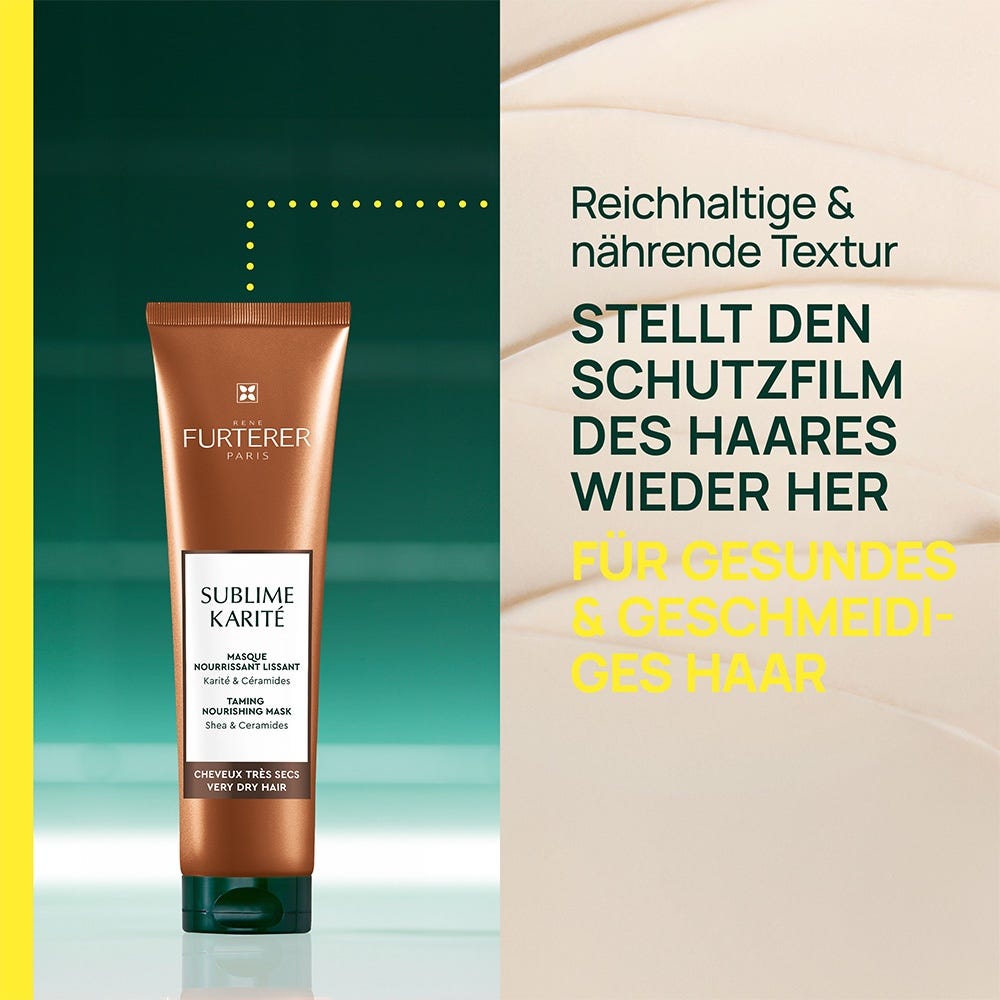 René Furterer Sublime Karité Nährende glättende Haarmaske 100 ml