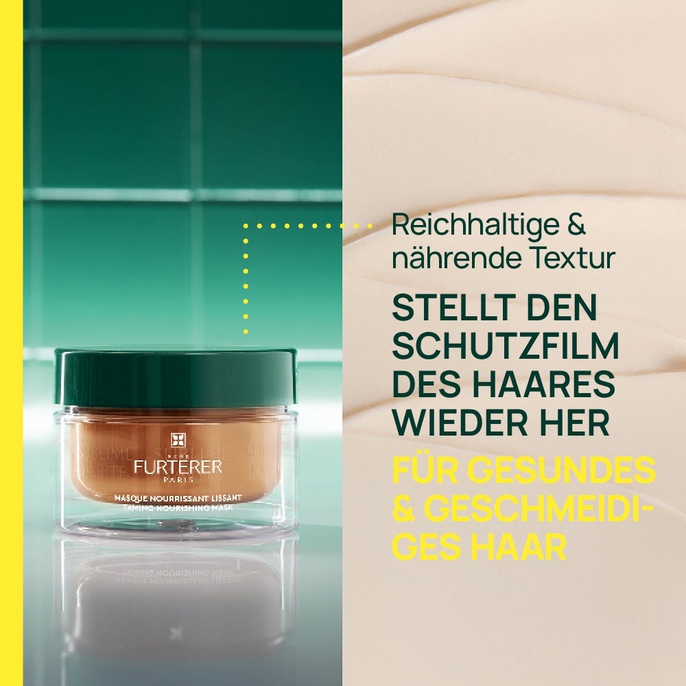 René Furterer Sublime Karité Nährende glättende Haarmaske 200 ml