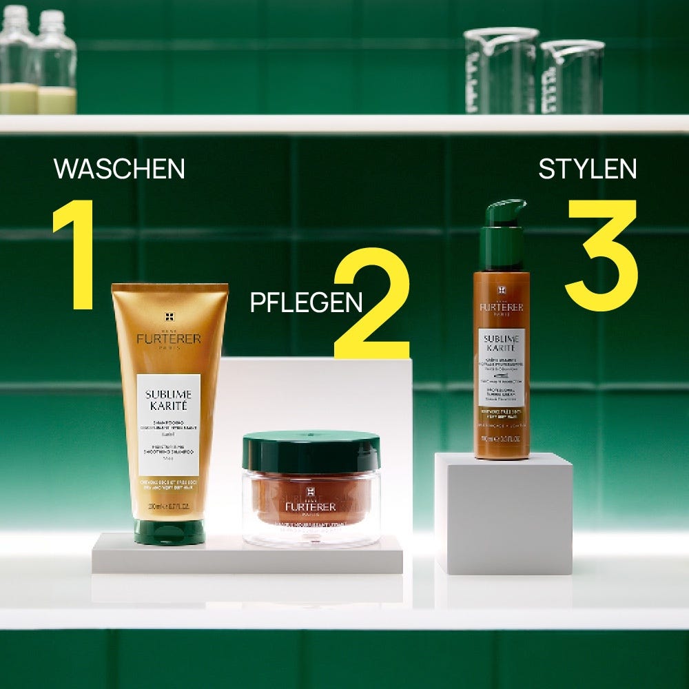 René Furterer Sublime Karité Nährende glättende Haarmaske 200 ml