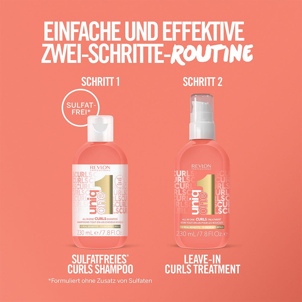 Revlon UniqOne™ All-in-One Curls Shampoo 230 ml