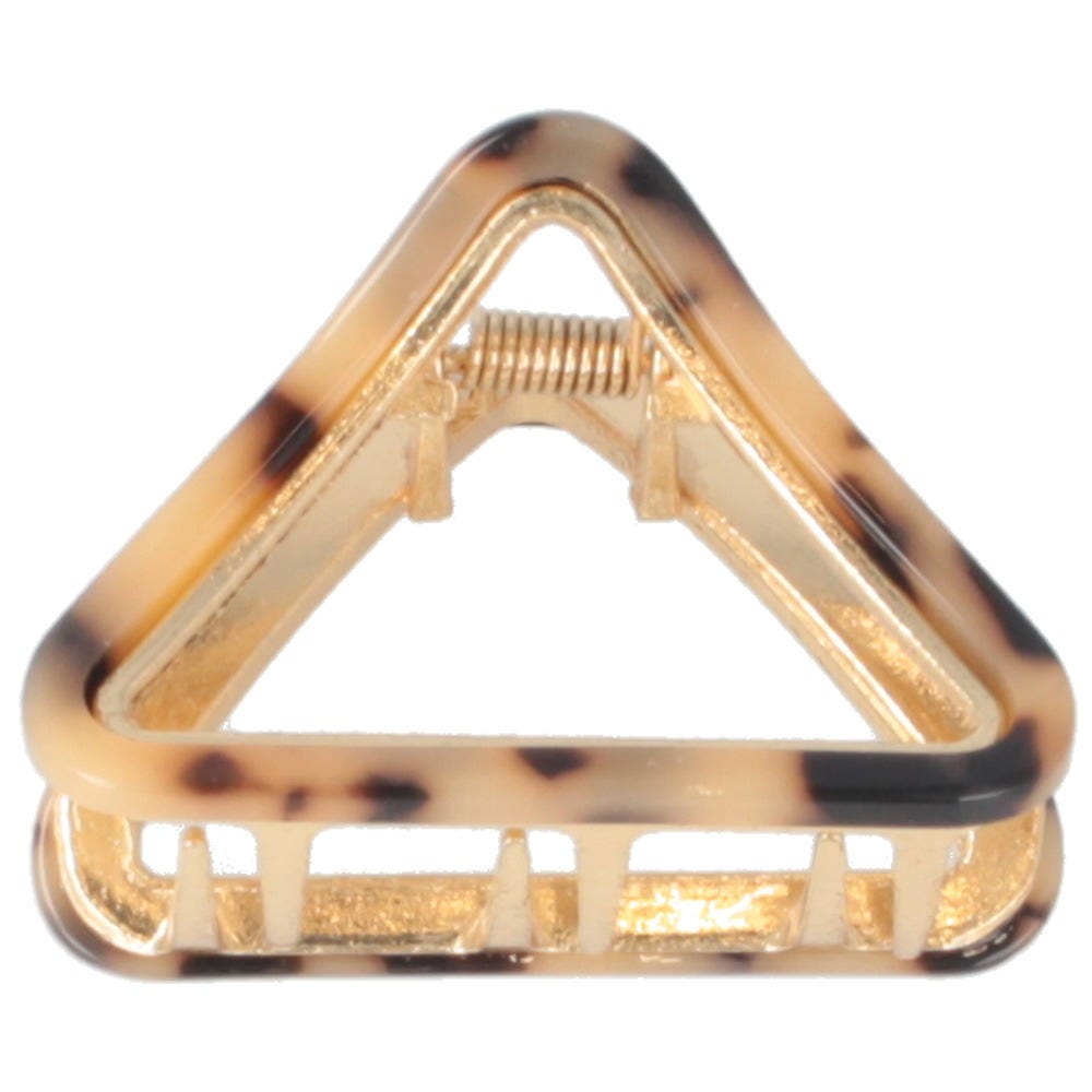 Solida Haarklammer Dreieck gold